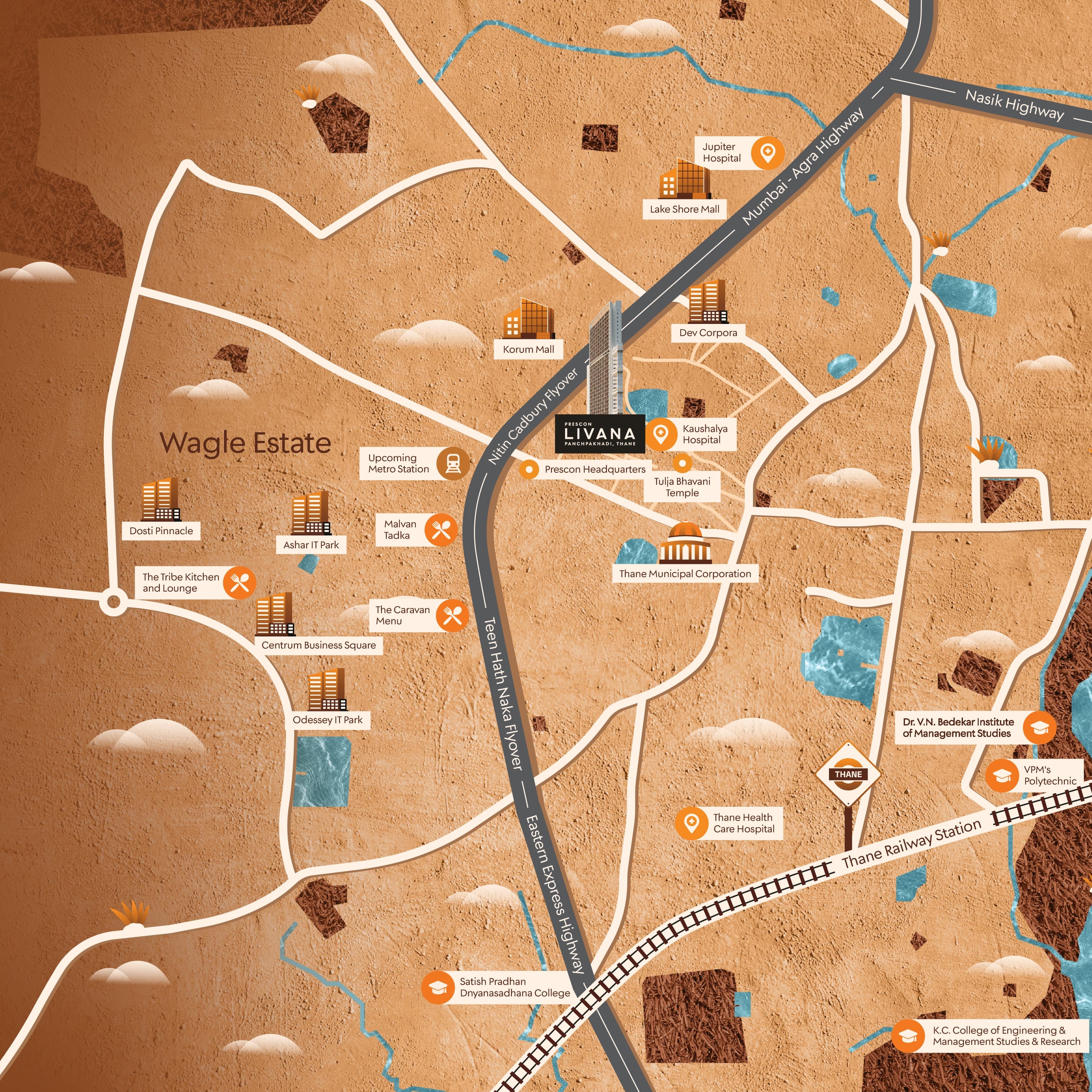 Panchpakhadi Advantage Map